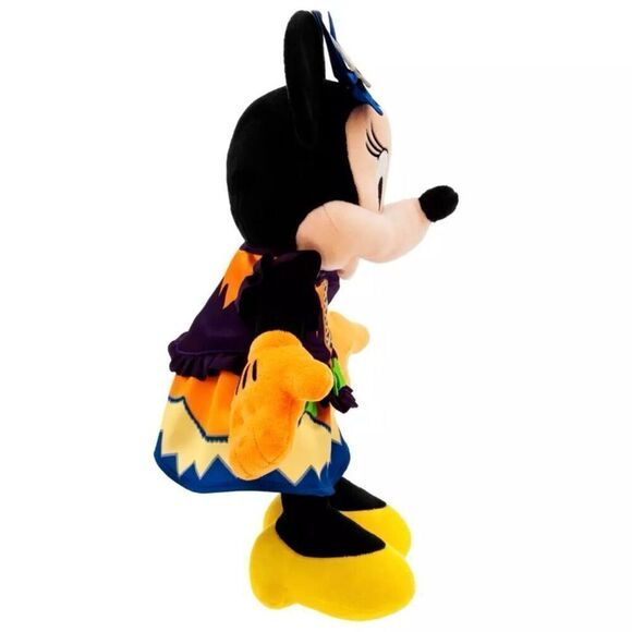 Minnie Mouse Glow in Dark Halloween 2023 Plush Medium 15'' NWT FACTORY SEALED - Picture 4 of 5